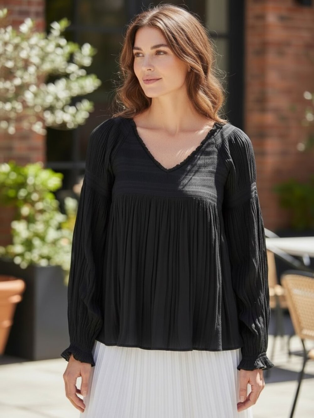 DVF Diane von Furstenberg Top Sz 2